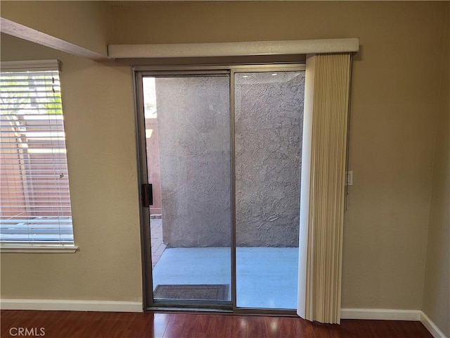 16806 Sierra Vista Way, Cerritos, CA 90703 - doorway featuring wood finished floors and plenty of natural light