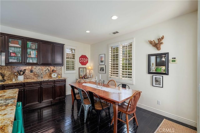 1759 Crebs Way, Upland, CA 91784 - dining room with dark wood finished floors, plenty of natural light, and recessed lighting