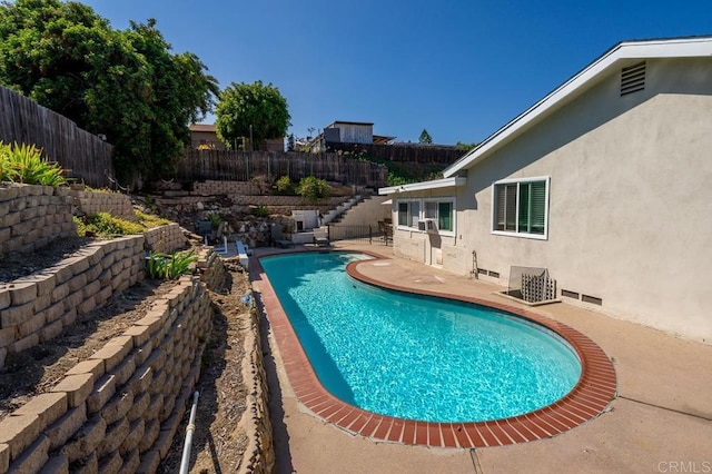7215 San Pasqual St, Lemon Grove, CA 91945 - view of pool featuring a fenced backyard and a patio area