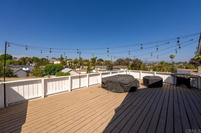 7215 San Pasqual St, Lemon Grove, CA 91945 - wooden deck featuring a grill