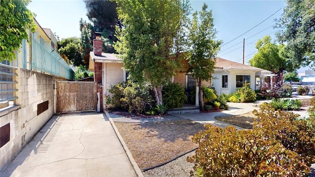 241 N Verdugo Rd, Glendale, CA 91206 - view of front of house with a chimney