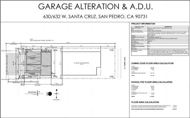 630 W Santa Cruz St, San Pedro, CA 90731 - view of home floor plan