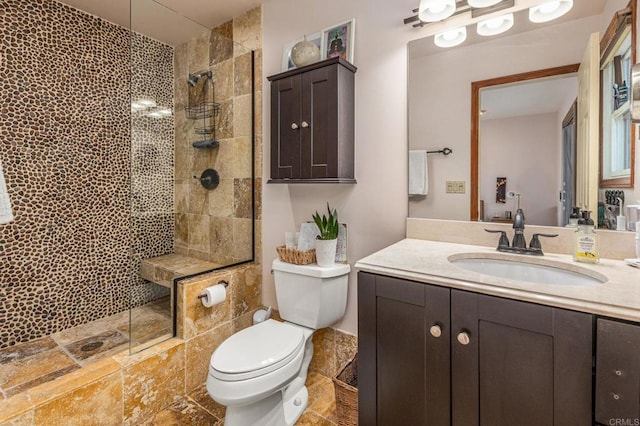 157 Beechtree Dr, Encinitas, CA 92024 - bathroom featuring walk in shower and vanity