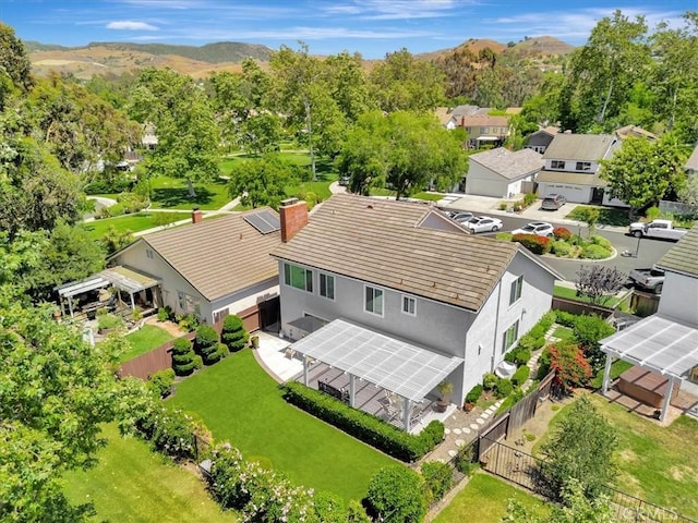 28021 Paseo Reposo, San Juan Capistrano, CA 92675 - aerial view of residential area with mountains