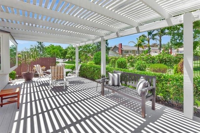 28021 Paseo Reposo, San Juan Capistrano, CA 92675 - view of patio / terrace with a pergola