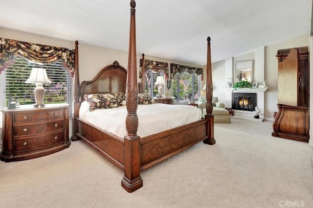 28021 Paseo Reposo, San Juan Capistrano, CA 92675 - carpeted bedroom featuring a glass covered fireplace