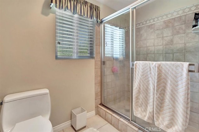 28021 Paseo Reposo, San Juan Capistrano, CA 92675 - bathroom with tiled shower and tile patterned flooring