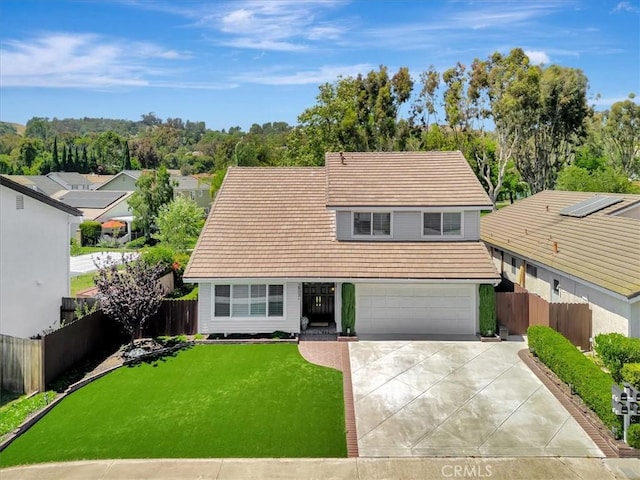 28021 Paseo Reposo, San Juan Capistrano, CA 92675 - view of front facade featuring driveway, an attached garage, and a tile roof