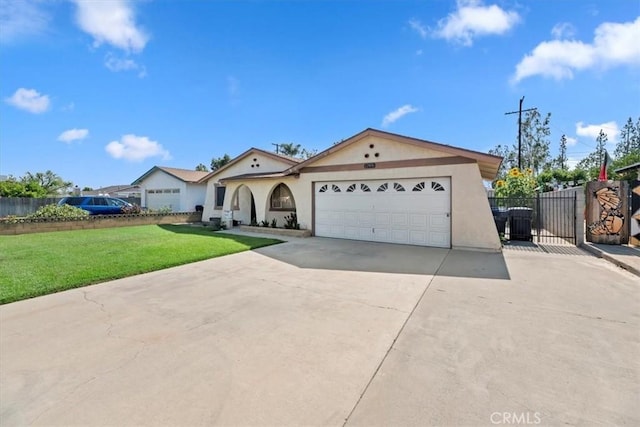 12976 Rhodes Pl, Chino, CA 91710 - ranch-style house with an attached garage, driveway, and stucco siding