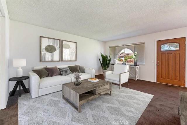 12976 Rhodes Pl, Chino, CA 91710 - living area with carpet flooring and a textured ceiling