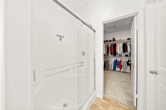 36351 Elizabeth Ln Unit 8105, Wildomar, CA 92595 - full bath with a stall shower and a spacious closet