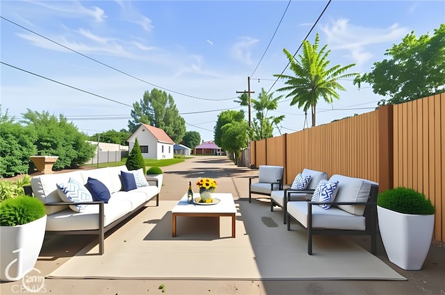 531 7th, Bakersfield, CA 93304 - view of patio / terrace with an outdoor living space