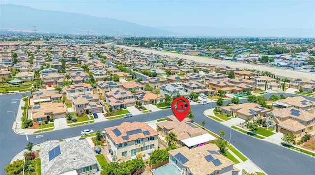 13211 Baxter Springs Dr, Rancho Cucamonga, CA 91739 - aerial perspective of suburban area featuring mountains