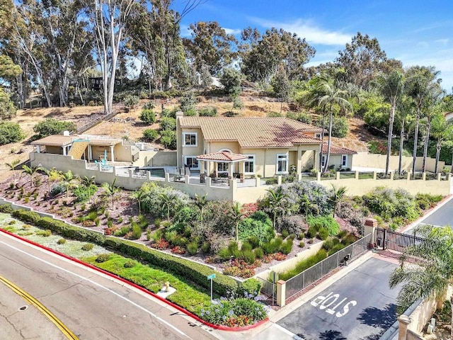 3676 Valley Rd, Bonita, CA 91902 - view from above of property with a tree filled landscape
