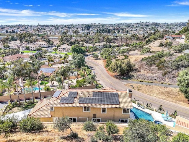 3676 Valley Rd, Bonita, CA 91902 - aerial view of a pool area