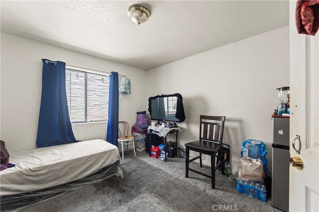 730 W 52nd Pl, Los Angeles, CA 90037 - carpeted bedroom with a textured ceiling