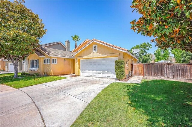 3087 Arbor Glen Ct, Corona, CA 92879 - single story home featuring a garage, driveway, a tiled roof, and stucco siding