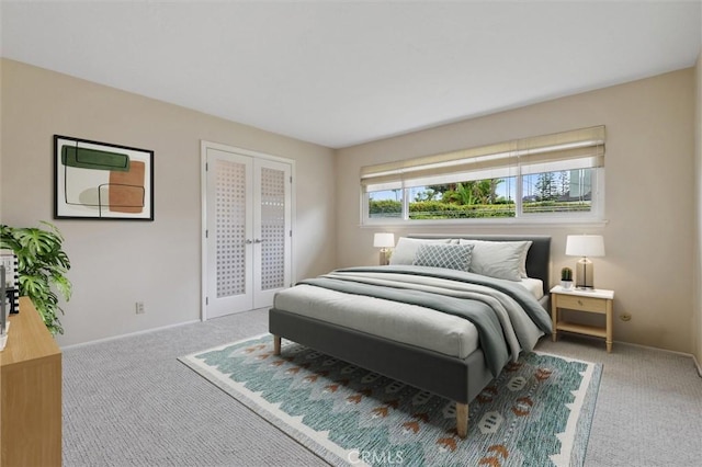4441 Avocado Ave, Yorba Linda, CA 92886 - carpeted bedroom with access to exterior and french doors