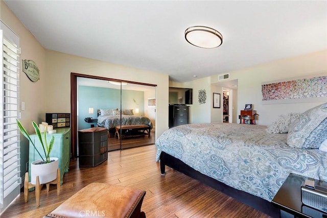 3811 E Livingston Dr Unit 1, Long Beach, CA 90803 - bedroom featuring a closet and light wood-style floors