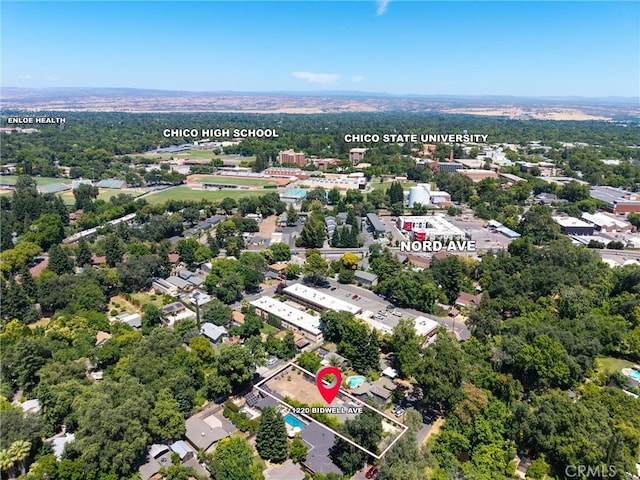 1220 Bidwell Ave, Chico, CA 95926 - drone / aerial view