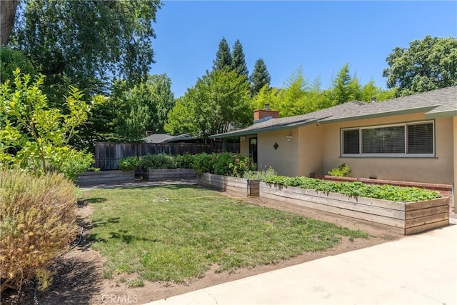 1220 Bidwell Ave, Chico, CA 95926 - view of yard featuring a garden