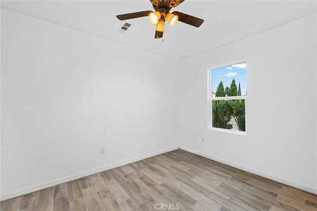 9912 Marshall St, El Monte, CA 91731 - unfurnished room featuring light wood finished floors and a ceiling fan