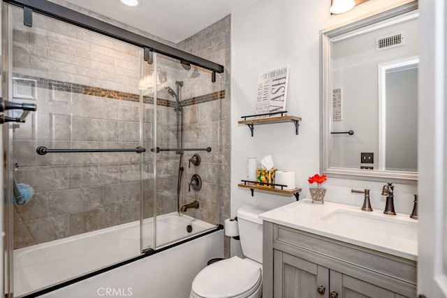27817 Wakefield Rd, Castaic, CA 91384 - full bath featuring shower / bath combination with glass door and vanity