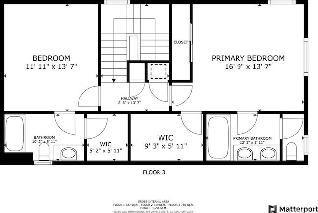 12039 Stanley Park Ct, Hawthorne, CA 90250 - view of floor plan / room layout