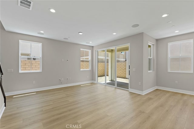 573 Patten Ave, Placentia, CA 92870 - spare room with light wood-style flooring and recessed lighting