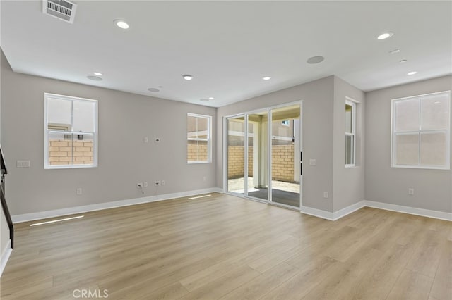 573 Patten Ave, Placentia, CA 92870 - spare room with light wood-style floors, plenty of natural light, and recessed lighting