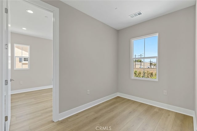 573 Patten Ave, Placentia, CA 92870 - spare room featuring light wood-style floors and recessed lighting