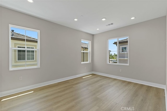 573 Patten Ave, Placentia, CA 92870 - unfurnished room featuring light wood-style floors and recessed lighting