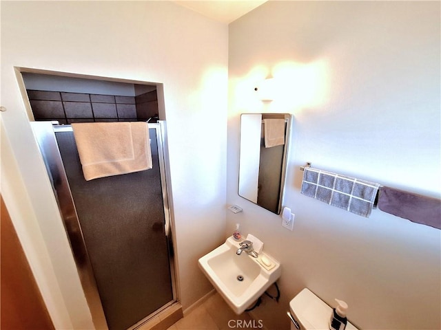 1522 E Broadway, Anaheim, CA 92805 - full bathroom featuring a stall shower and a sink