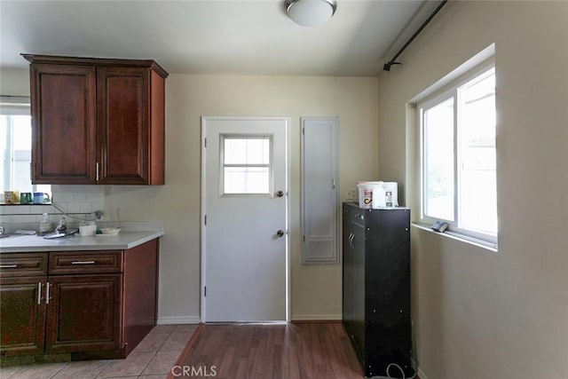 343 Concord St, Glendale, CA 91203 - kitchen with plenty of natural light, light countertops, and tasteful backsplash