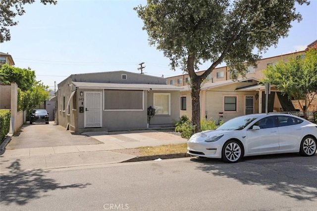 343 Concord St, Glendale, CA 91203 - view of front of home with stucco siding