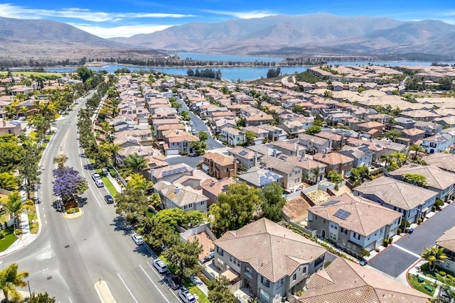 2755 Castlehill Rd Unit 1, Chula Vista, CA 91915 - aerial perspective of suburban area with a water and mountain view