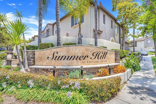 2755 Castlehill Rd Unit 1, Chula Vista, CA 91915 - community / neighborhood sign featuring a residential view