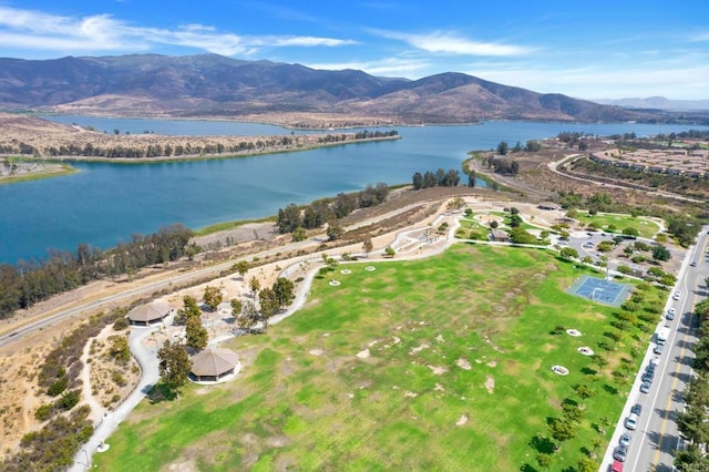 2755 Castlehill Rd Unit 1, Chula Vista, CA 91915 - drone / aerial view of a water and mountain view