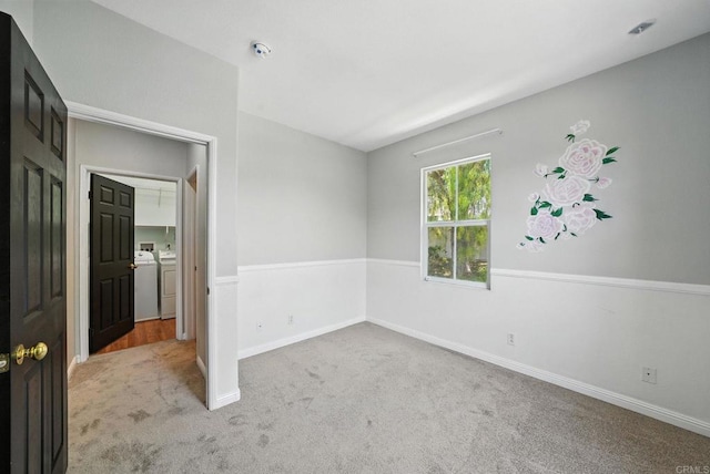 2755 Castlehill Rd Unit 1, Chula Vista, CA 91915 - unfurnished bedroom featuring carpet and washer / dryer