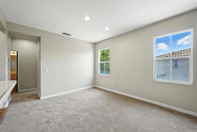 2755 Castlehill Rd Unit 1, Chula Vista, CA 91915 - carpeted spare room with baseboards and recessed lighting