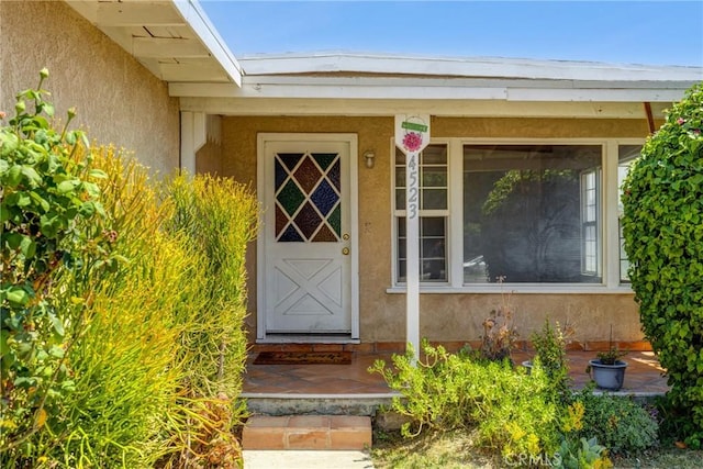 4523 Columbia Ave, Riverside, CA 92501 - entrance to property with stucco siding