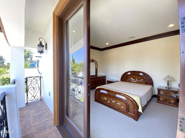 4526 Katherine Ave, Sherman Oaks, CA 91423 - bedroom with ornamental molding and multiple windows
