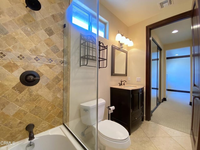 4526 Katherine Ave, Sherman Oaks, CA 91423 - bathroom featuring vanity, washtub / shower combination, and tile patterned floors