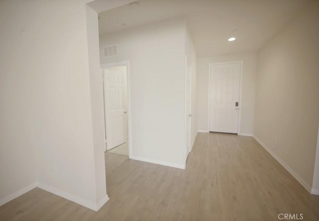 25382 Rocking Horse Ct, Menifee, CA 92584 - hall with wood finished floors and recessed lighting