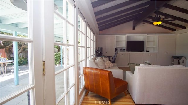 412 N Mallagh St, Nipomo, CA 93444 - living area featuring ceiling fan and light wood finished floors