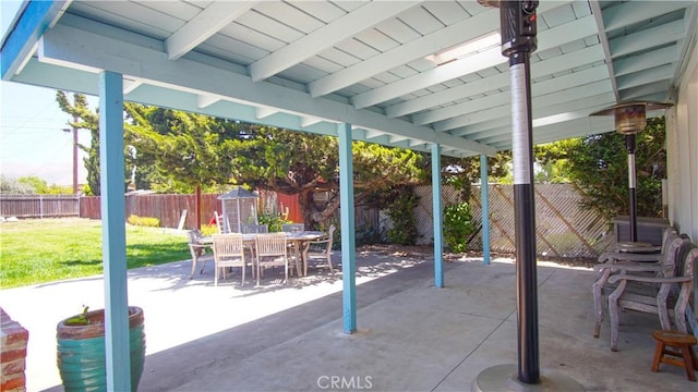 412 N Mallagh St, Nipomo, CA 93444 - fenced backyard featuring outdoor dining space and a patio area
