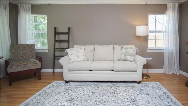 412 N Mallagh St, Nipomo, CA 93444 - living room featuring wood finished floors and baseboards