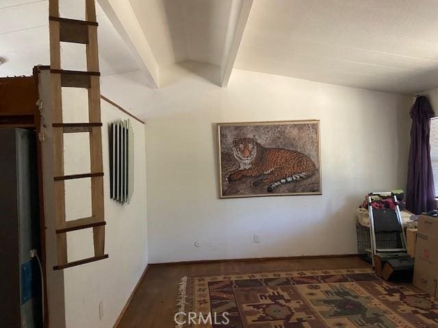 7 Westwood Way, Oroville, CA 95966 - hall featuring wood finished floors and beam ceiling