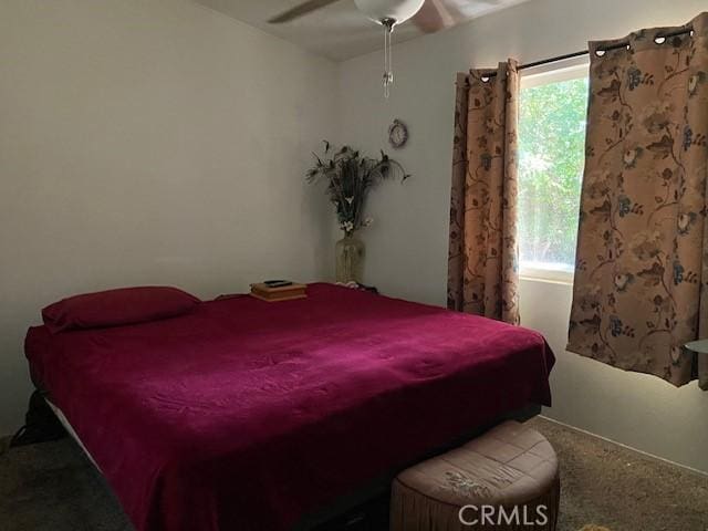 7 Westwood Way, Oroville, CA 95966 - carpeted bedroom featuring multiple windows and ceiling fan