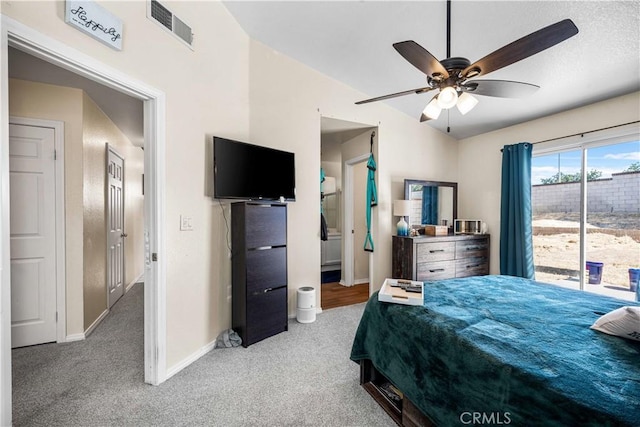 3038 Kaylyn St, Lancaster, CA 93535 - carpeted bedroom featuring baseboards and ceiling fan